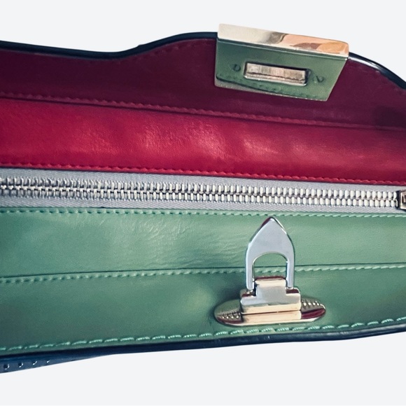 Valentino Garavani Rockstud Multicolor Medium Tote | Leather | Color Block - Picture 9 of 16